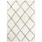 Homeroots 5 x 8 ft. Ivory & Gray Geometric Lattice Area Rug 387964 - alternate 1